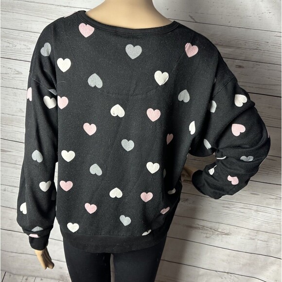 Rachel Roy Sweater Heart Pattern Soft Knit - Picture 8 of 12